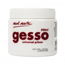 MEDIUMS & TEXTURES-GESSO UNIVERCELL PRIMER MPA0032 500ML TUB