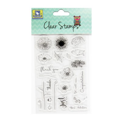 Clear Stamps - Say It With Flowers