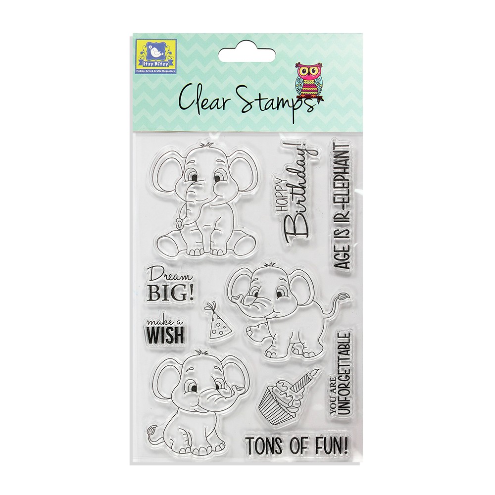 Clear Stamps - Jumbo Wishes